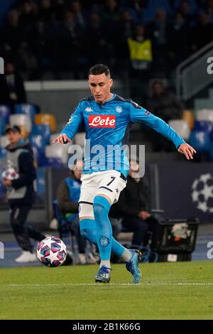 Neapel, Italien. Februar 2020. Jose während Napoli vs. Barcelona, Fußball-Champions-League-Männermeisterschaft in Neapel, Italien, 25. Februar 2020 Kredit: Independent Photo Agency/Alamy Live News Stockfoto