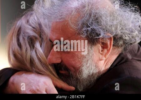 Berlin, Deutschland. Februar 2020. Gustave Kervern auf der RadioEins Berlinale Talk auf der Internationalen Filmfestival Berlin 2020/70 in der XXLounge im Cinemaxx. Berlin, 25. Februar 2020 - weltweite Nutzung Credit: Dpa / Alamy Live News Stockfoto