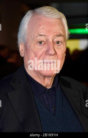 Berlin, Deutschland. Februar 2020. Alexander Kluge bei der Premiere von "Orphea" auf der Internationalen Filmfestspiele der Berlinale 2020/70 in Cinemaxx. Berlin, 25. Februar 2020 - weltweite Nutzung Credit: Dpa / Alamy Live News Stockfoto