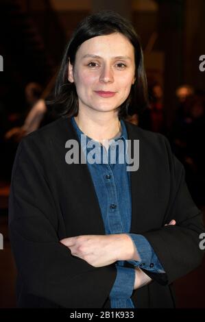 Berlin, Deutschland. Februar 2020. Sandra Wollner bei der Premiere von "The Trouble with Being Born" auf dem Internationalen Filmfestival der Berlinale 2020/70 in Cinemaxx. Berlin, 25. Februar 2020 - weltweite Nutzung Credit: Dpa / Alamy Live News Stockfoto