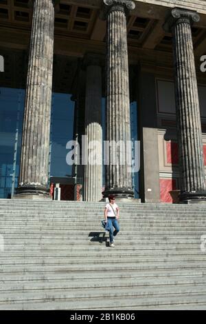 Altes Museum auf der Museumsinsel Stockfoto