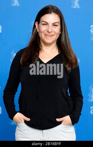 Berlin, Deutschland. Februar 2020. Nanette Burstein bei der Fotocall for Hillary auf der Internationalen Filmfestspiele der Berlinale 2020/70 im Hotel Grand Hyatt. Berlin, 25. Februar 2020 - weltweite Nutzung Credit: Dpa / Alamy Live News Stockfoto