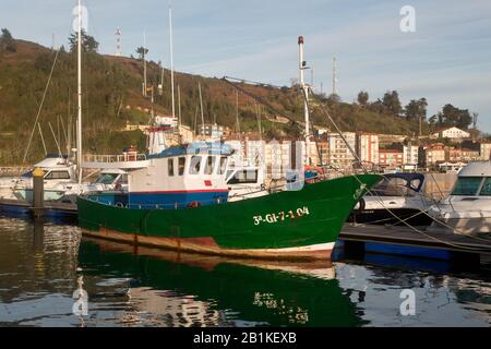 Ribadesella (auf Asturisch, Ribeseya) ist ein rat der autonomen Gemeinschaft des Fürstbistums Asturien. Er begrenzt im Norden mit dem Cantabri Stockfoto