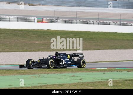 Februar 2020; Circuit De Barcelona Catalunya, Barcelona, Katalonien, Spanien; Formel-1-Vorsaisontests Zwei; Renault Sport F1 Team, Daniel Ricciardo Stockfoto