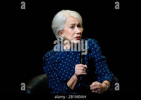 26. Februar 2020, Berlin: 70. Berlinale, Ehrerbietung der Berlinale: Schauspielerin Helen Mirren. Das Internationale Filmfestival findet vom 20.02. Bis 01.03.2020 statt. Foto: Gregor Fischer / dpa Stockfoto