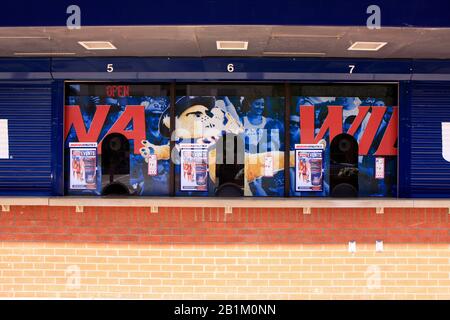 Im McKale Center Ticketbüro der Basketballarena McKale Memorial Center auf dem UA Campus in Tucson Stockfoto