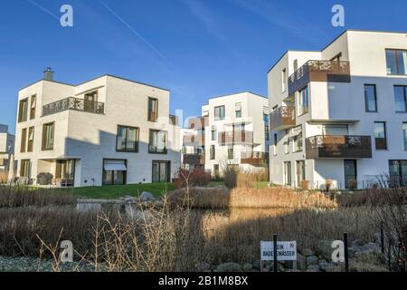 Wohnungssiedlung "5 Morgen", Clayallee, Dahlem, Berlin, Deutschland Stockfoto