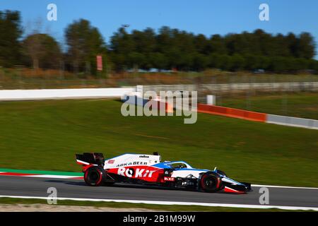 Barcellona (Spanien), Italien, 26. Februar 2020, latifi während Der Tests Vor der Saison 2 - Formel-1-Meisterschaft - Credit: LPS/Alessio De Marco/Alamy Live News Stockfoto
