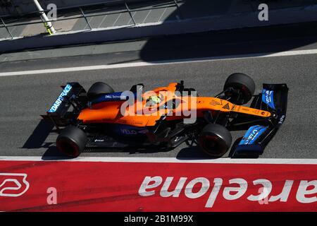 Barcellona (Spanien), Italien, 26. Februar 2020, sainz während Der Tests Vor der Saison 2 - Formel-1-Meisterschaft - Kredit: LPS/Alessio De Marco/Alamy Live News Stockfoto
