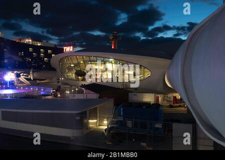 TWA Hotel am John F. Kennedy Airport in New York City, USA Stockfoto