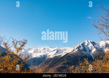 Vielha in Vall d'Aran, Katalonien (Spanien) Stockfoto