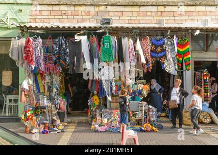 Ramschladen, Wochenmarkt, Drusendorf Daliyat al-Karmel, Karmelgebierge, Israel Stockfoto