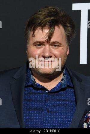 Hollywood, Kalifornien, USA 24. Februar 2020 der Komponist Benjamin Wallfisch besucht Universal Pictures Präsentiert am Februar Premiere "The Invisible Man" Stockfoto