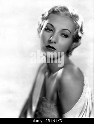 Karen MORLEY Publicity Portrait AS Poppy in SCARFACE 1932 Regisseure HOWARD HAWKS und RICHARD ROSSON Roman Armitage Trail Screen Story Ben Hecht Produzent Howard Hughes The Caddo Company/United Artists Stockfoto