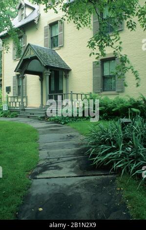 Harriet Beecher Stowe House, Stowe Center, Hartford, Connecticut Stockfoto