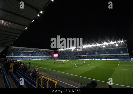 London, ENGLAND - 26. FEBRUAR Allgemeine Sicht auf das Stadion während des Sky Bet Championship Matches zwischen Millwall und Birmingham City in Den, London am Mittwoch, 26. Februar 2020. (Kredit: Ivan Yordanov/MI News)Foto darf nur für redaktionelle Zwecke in Zeitungen und/oder Zeitschriften verwendet werden, Lizenz für kommerzielle Nutzung erforderlich Kredit: MI News & Sport /Alamy Live News Stockfoto