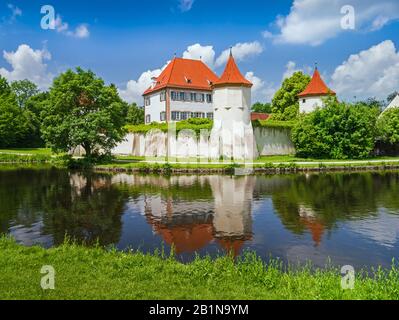 Schloss Blutenburg, Deutschland, Bayern, Muenchen Stockfoto