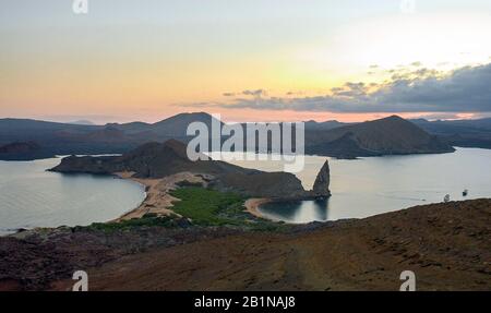 An der Küste von Bartolome Island, Ecuador, Galapagos Inseln Stockfoto