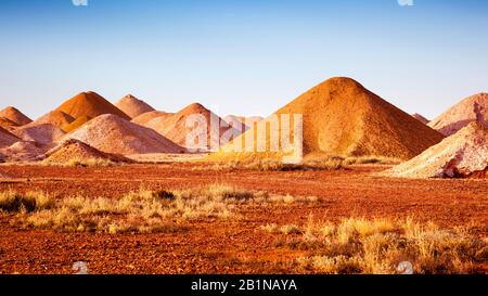 Cooper Pedy Bergbaugebiet, Australien, Coober Pedy Stockfoto