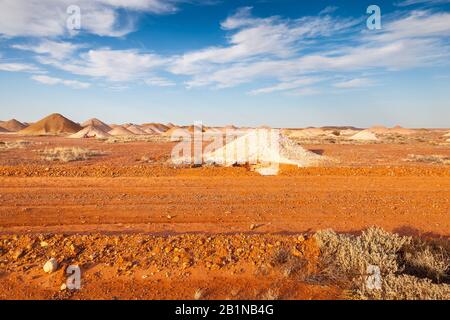 Cooper Pedy Bergbaugebiet, Australien Stockfoto