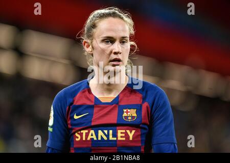 Barcelona, Spanien. Februar 2020. Graham vom FC Barcelona während des Viertelfinalspiels der spanischen Copa de la Reina zwischen den Damen des FC Barcelona und den Damen von Deportivo im Johan Cruyff Stadium am 26. Februar 2020 in Barcelona, Spanien. (Foto von DAX/ESPA-Images) Credit: European Sports Photographic Agency/Alamy Live News Stockfoto