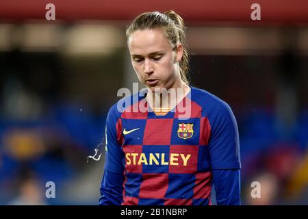 Barcelona, Spanien. Februar 2020. Graham vom FC Barcelona während des Viertelfinalspiels der spanischen Copa de la Reina zwischen den Damen des FC Barcelona und den Damen von Deportivo im Johan Cruyff Stadium am 26. Februar 2020 in Barcelona, Spanien. (Foto von DAX/ESPA-Images) Credit: European Sports Photographic Agency/Alamy Live News Stockfoto
