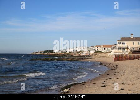 Beach, Dennisport, Dennis Port, Nantucket Sound, Dennis, Cape Cod, Massachusetts, Neuengland, USA Stockfoto