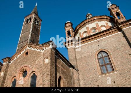 San Korenzo-Säulen in Mailand Stockfoto