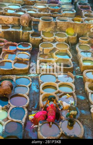 Fez Markt, Marokko Stockfoto