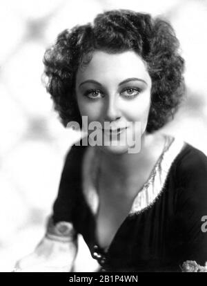 Ann DVORAK als Cesca Camonte Publicity Portrait für SCARFACE 1932 Regisseure HOWARD HAWKS und RICHARD ROSSON Roman Armitage Trail Screen Story Ben Hecht Produzent Howard Hughes The Caddo Company/United Artists Stockfoto