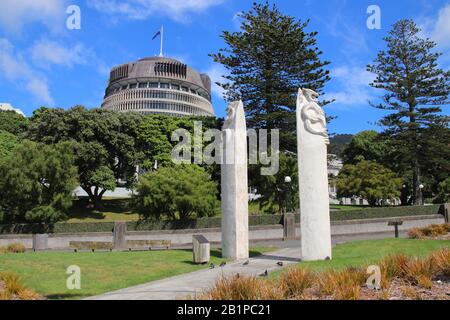 Bienenzucht in Wellington Stockfoto