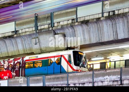 Siam BTS Skytrain Station, Bangkok, Thailand Stockfoto