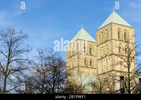 St.-Paulus-Dom, Münster, Münsterland, Nordrhein-Westfalen, Deutschland, Europa Stockfoto