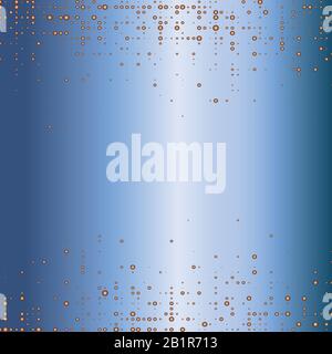 Abstrakt Blau Hintergrund mit Blasen Stock Vektor