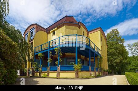 Villa Esche von Henry van de Velde in Chemnitzer, Sachsen, Deutschland, Stockfoto