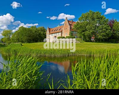 Burg Bad Bederkesa, Landkreis Cuxhaven, Niedersachsen, Deutschland, Stockfoto