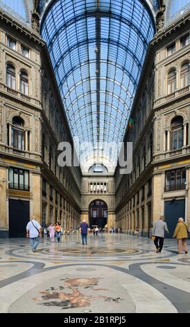 Galleria Umberto I, Neapel, Kampanien, Italien, Stockfoto