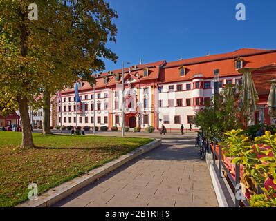 Kurmainzische Statthalterei, heute Thüringer Staatskanzlei in Erfurt, Thüringen, Deutschland Stockfoto