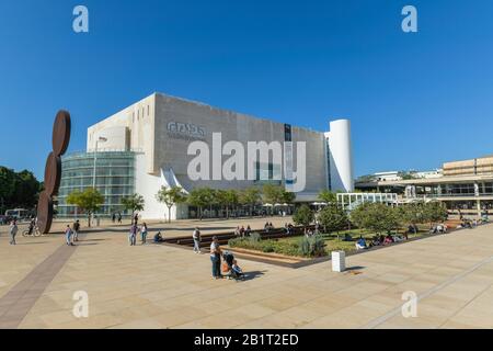 Habimah Nationaltheater, Tel Aviv, Israel Stockfoto