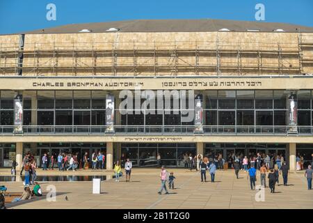 Charles Bronfman Auditorium, Tel Aviv, Israel Stockfoto