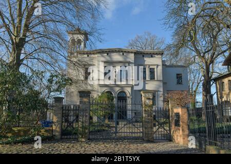 Villa Wild, Am Sandwerder, Wannsee, Steglitz-Zehlendorf, Berlin, Deutschland Stockfoto