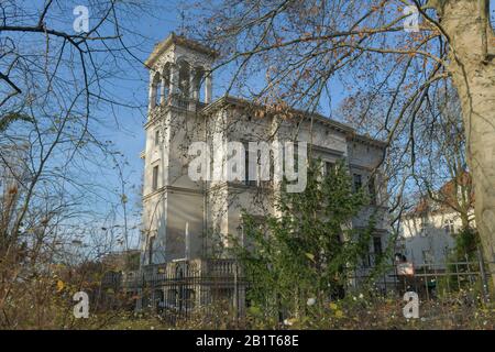 Villa Wild, Am Sandwerder, Wannsee, Steglitz-Zehlendorf, Berlin, Deutschland Stockfoto