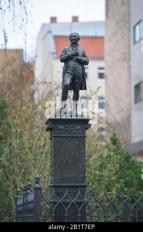 Schnappen Sie Sich Johann Gottfried Schadow, Dorotheenstädtischer Friedhof, Chausseestraße, Mitte, Berlin, Deutschland Stockfoto