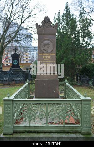 Schnapp Peter Christian Wilhelm Beuth, Dorotheenstädtischer Friedhof, Chausseestraße, Mitte, Berlin, Deutschland Stockfoto