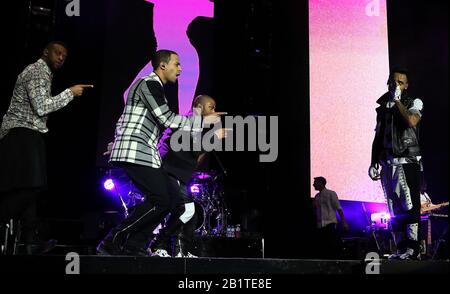 JLS FINALE TOUR Credit Ian Fairbrother/Alamy Stock Photos Stockfoto