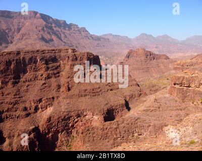 Santa Lucía de Tirajana (Gran Canaria, Spanien) Stockfoto