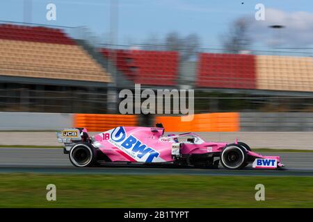 Schlendern Sie während Der Tests Vor der Saison 2020, Formel-1-Meisterschaft in Barzellona (Spanien), Italien, 27. Februar 2020 Stockfoto