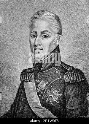 Charles X, Charles Philippe, 9. Oktober 1757 - 6. November 1834, war vom 16. September von 184 bis 2. August 1830 König von Frankreich / Karl X. Philipp, französisch Charles X Philippe, aus dem Haus Bourbon-Krieg der lette Herrscher Frankreichs, der den Titel König von Frankreich und Navarra führte, historisch, Digitale verbesserte Wiedergabe eines Originals aus dem 19. Jahrhundert / Digitale Produktion einer Originalanlage aus dem 19. Jahrhunderts Stockfoto