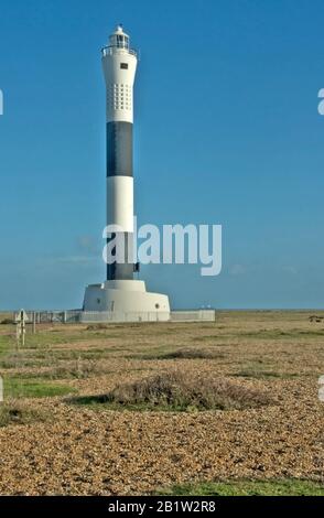 Dungeness New Light House Kent Stockfoto