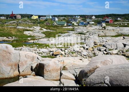 Peggy's Cove, Peggys Cove, Nova Scotia, Kanada, Nordamerika, Atlantikprovinz, Atlantik, Stockfoto